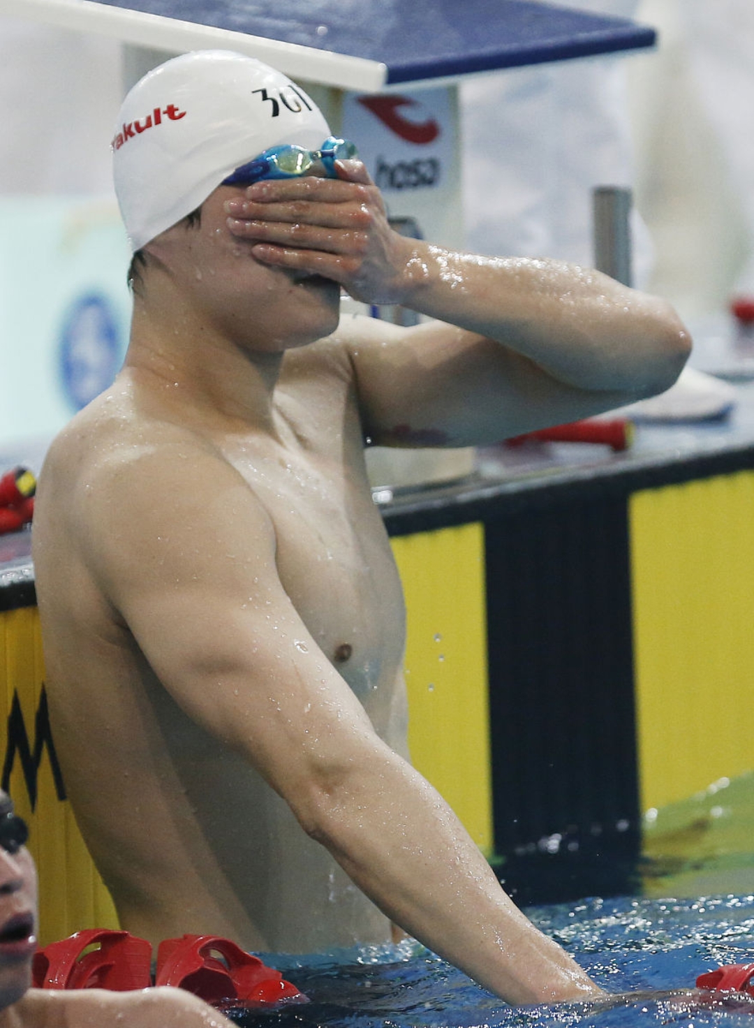 菲尔普斯参加男子1500米自由泳决赛 菲尔普斯参加男子1500米自由泳决赛