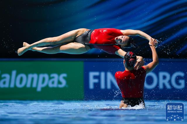 美洲代表团在花样游泳赛中惊艳世界 美洲代表团在花样游泳赛中惊艳世界